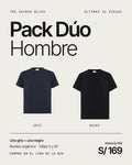 Pack Dúo Hombre — Gris + Negro